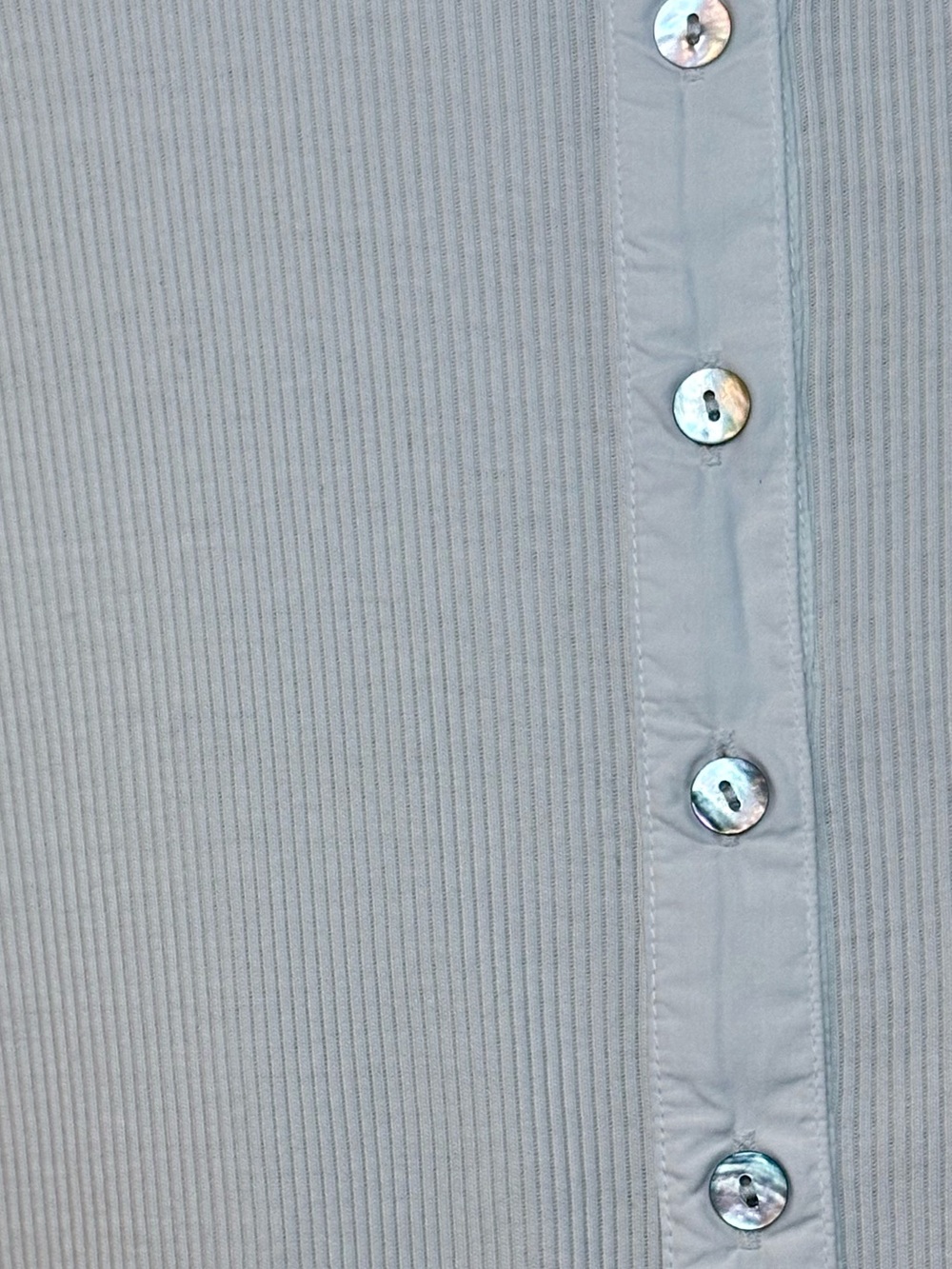 Madewell Ribbed Button Front Cardigan - Picture 7 of 8